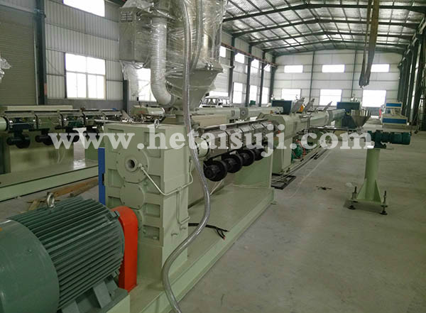 PE pipe equipment production line