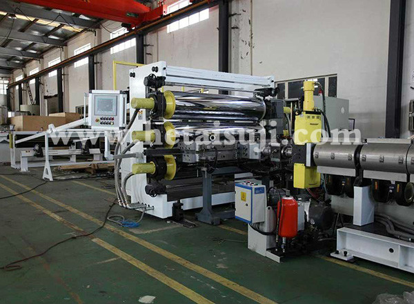 PE. PP plastic sheet equipment production line