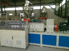 Double tube extruder