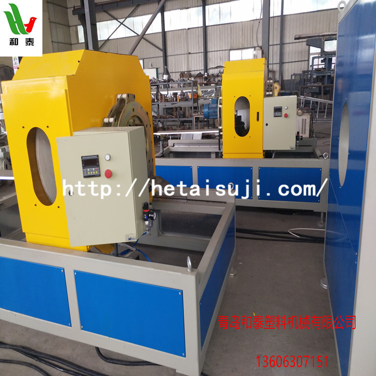 PE pipe chip free cutting machine